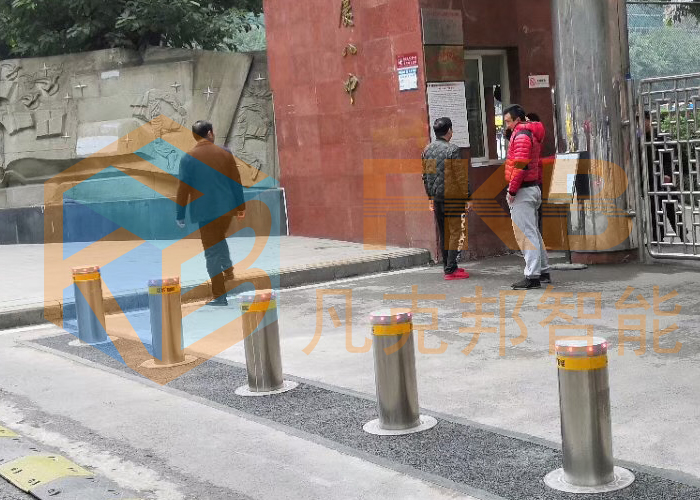 學(xué)校大門升降樁